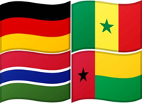 Deutschland, Senegal, Gambia, Guinea-Bissau 8.-10.26 Deutschland, Senegal, Gambia, Guinea-Bissau 8.-10.26